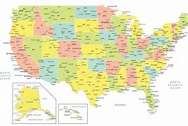Image result for Free Map of USA with Cities