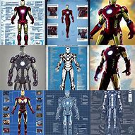 Image result for Iron Man Suit Blueprints
