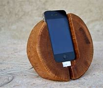 Image result for Wood iPhone Charging Station