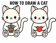 Image result for Vibe Cat Drawing