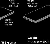Image result for Apple iPhone 11 Pro Dimensions