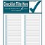 Image result for 6s Checklist Examples