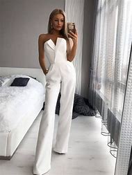 Image result for Beige White Jumpsuit Outfit Man