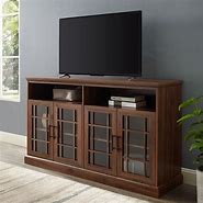 Image result for Closed TV Stand Cabinet
