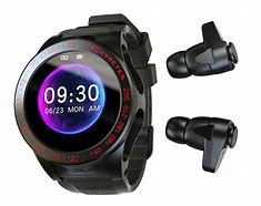 Image result for Round Smartwatch with Earphones