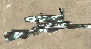 Image result for Sniper Rifle with Bones Art
