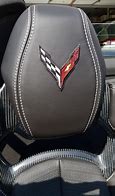 Image result for C8 Corvette Embroidered Flag Seat Headrest Emblem