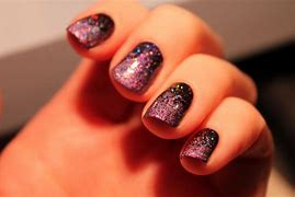 Image result for Rose Gold Sparkle Nail Polish