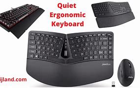 Image result for Ergonomic Keyboard Quiet