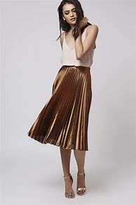Image result for Gold Metallic Foil Skirts