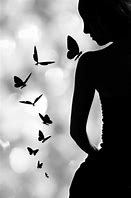 Image result for Girl Silhouette Canvas