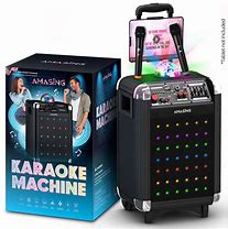 Image result for Portable Karaoke Machine Bluetooth Speaker