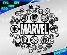 Image result for Marvel Character Logo SVG