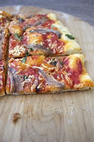 Image result for Garlic Anchovy Pizza