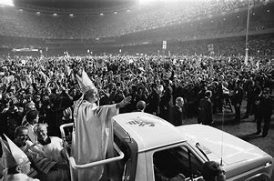 Image result for Pope John Paul II White Clothes