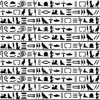 Image result for Egyptian Hieroglyphics People