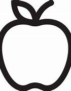 Image result for Apple Outline Icon