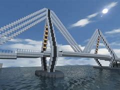 Image result for Minecraft Futuristic Bridge