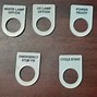 Image result for Push Button Labels