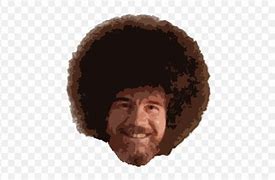 Image result for Bob Ross Wothout Afro