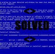 Image result for Blue Screen Error Code