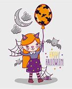 Image result for Cartoon Happy Halloween Card