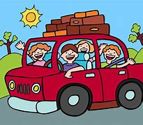 Image result for Cartoon Car Road Trip