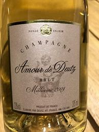 Image result for Deutz Champagne Amour Deutz Blanc Blancs