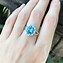 Image result for Blue Gemstone Engagement Rings