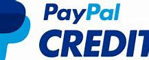 Image result for PayPal Credit Card Logo
