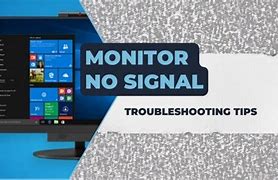 Image result for How to Fix No Signal On Computer Monitor