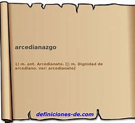 Image result for arcedianazgo