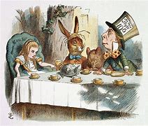 Image result for Alice in Wonderland Artwork Tea Party