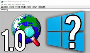 Image result for Windows 1.0 Starting Internet Explorer
