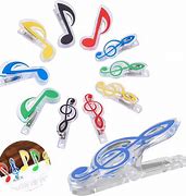 Image result for Music Notes Paper Clips