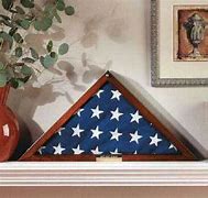 Image result for Personalized Flag Box for American Veteran Flag