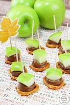 Image result for Caramel Apple Bites