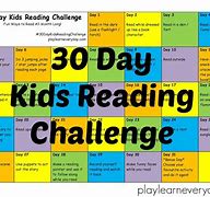 Image result for 30 Book Challenge Parent Letter