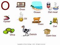 Image result for O Words for Kids