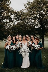 Image result for Forest Green Wedding Dresses