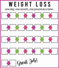 Image result for Weight Loss Planner Printable