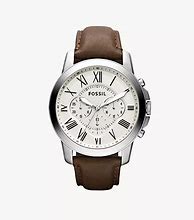 Image result for Fossil Leather Watch