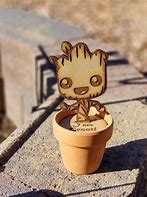 Image result for Baby Groot in Pot Figure
