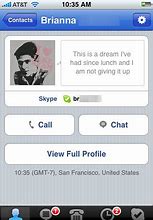 Image result for Skype iPhone App