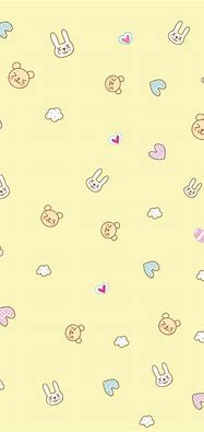Image result for Yellow Cute Kawaii Wallpapers
