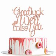 Image result for Good Luck New Job Cake Toppers