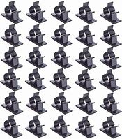 Image result for Adhesive Black Clips