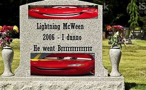 Image result for Lightning McQueen Death