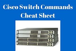 Image result for Cisco Switch Commands