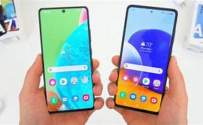 Image result for Samsung A71 vs A72 Panel